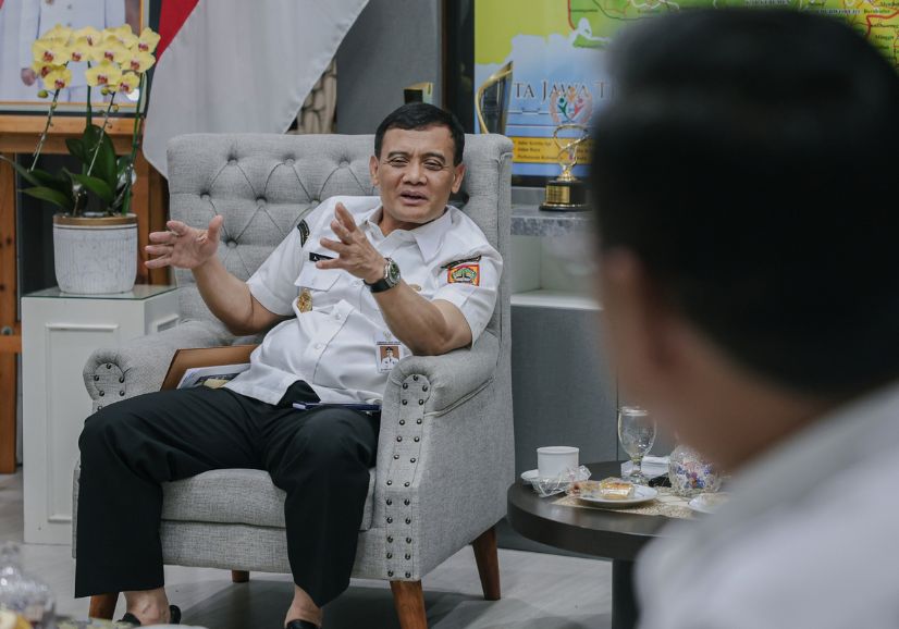 Ahmad Luthfi Gentengisasi Holopis