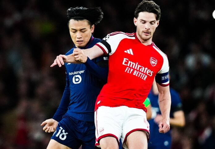 Arsenal Vs Lille Di Liga Champions Holopis