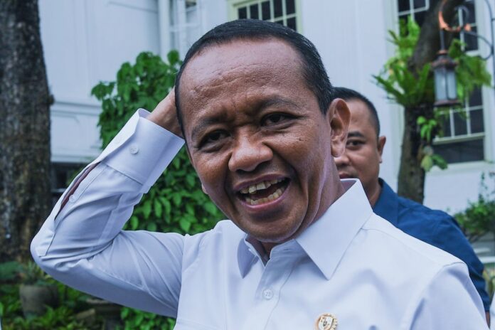 Bahlil Lahadalia Rapot Holopis