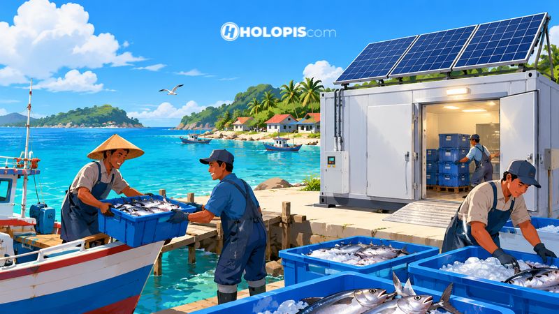 Cold Storage Nelayan Holopis