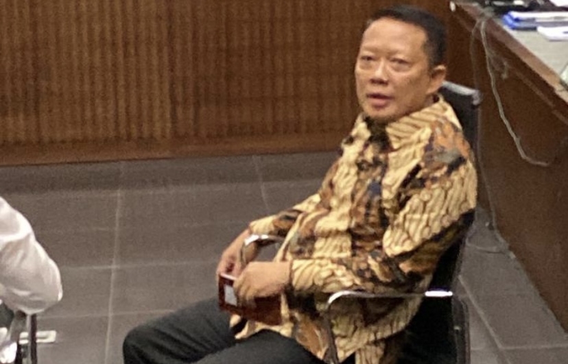 Febrie Dalam Sidang Dakwaan Tipikor Holopis
