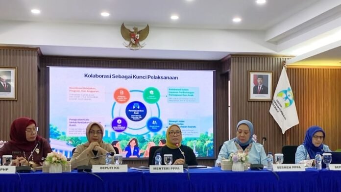 Konferensi Pers Kemenpppa Holopis