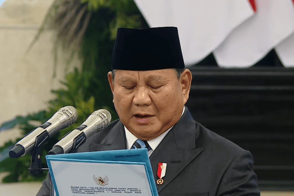 Prabowo Subianto Holopis
