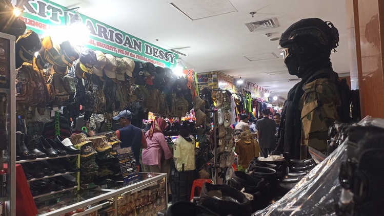 Toko Pasar Senen Blok 1 Dan 2 Holopis
