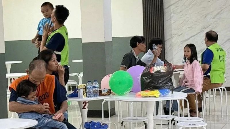Kunjungan Anak Warga Binaan Holopis